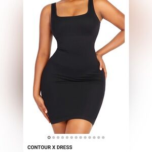 MINIBEAST Contour X Dress, Medium, Black